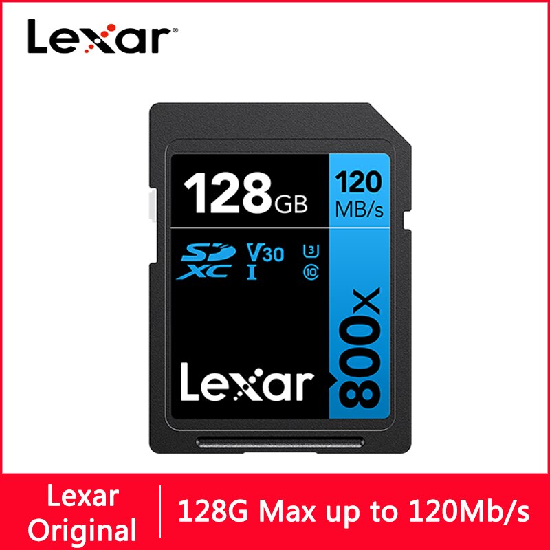 Lexar ī޶ ǻͿ ũ SD ī, 256GB ÷ ޸ ī, 32GB, 64GB, 128GB ī, SD U1, U3, 4K, V30, SD800X